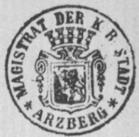 Wappen von Arzberg/Arms (crest) of Arzberg