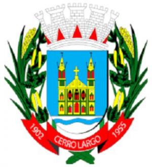Brasão de Cerro Largo (Rio Grande do Sul)/Arms (crest) of Cerro Largo (Rio Grande do Sul)