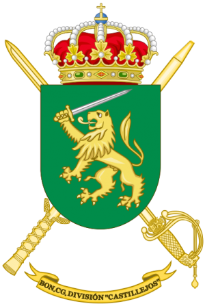 Division Castillejos Headquarters Battalion, Spanish Army.png