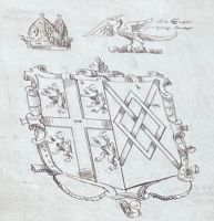 Arms (crest) of John Cosin