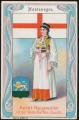 Arms, Flags and Types of Nations trade card Montenegro Hauswaldt Kaffee