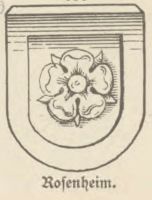 Wappen von Rosenheim/Arms of Rosenheim