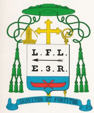 Arms (crest) of Louis-François Richer-Laflèche