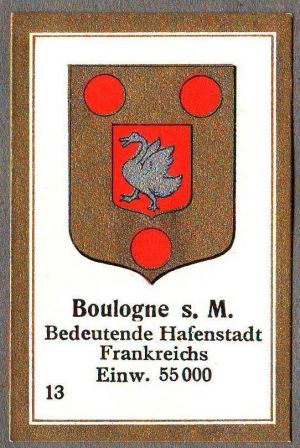 Wappen von Boulogne-sur-Mer