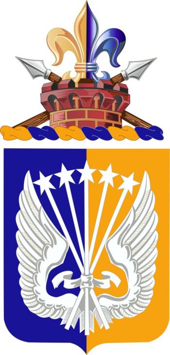 Coat of arms (crest) of the 18th Aviation Battalion, US Army