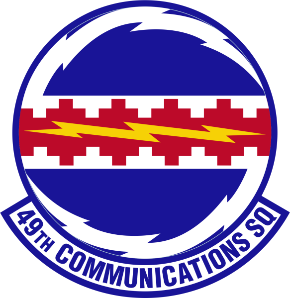 File:49th Communications Squadron, US Air Force.png