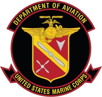 Coat of arms (crest) of the Department of Aviation, USMC
