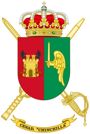 Coat of arms (crest) of the National Training Center Chincilla, Spanish Army