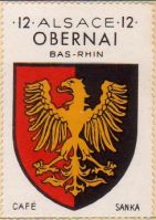 Blason de Obernai/Arms (crest) of Obernai