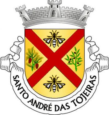 Brasão de Santo André das Tojeiras/Arms (crest) of Santo André das Tojeiras