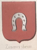 Blason de Zimmersheim/Arms (crest) of Zimmersheim